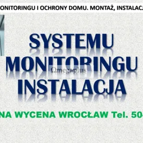 Założenie monitoringu, Wrocław, cena tel. 504-746-203, instalacja, montaż kamer